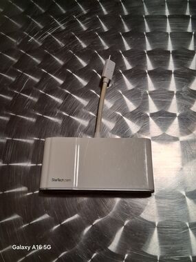 White USB-C Multiport Adapter
